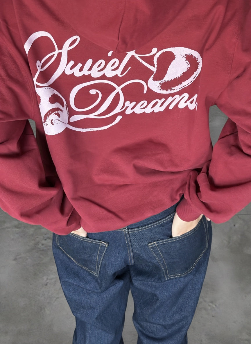 SWEET DREAMS RED HOODIE