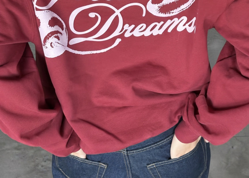 SWEET DREAMS RED HOODIE