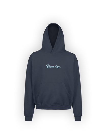 FLY FREELY DARK BLUE  HOODIE