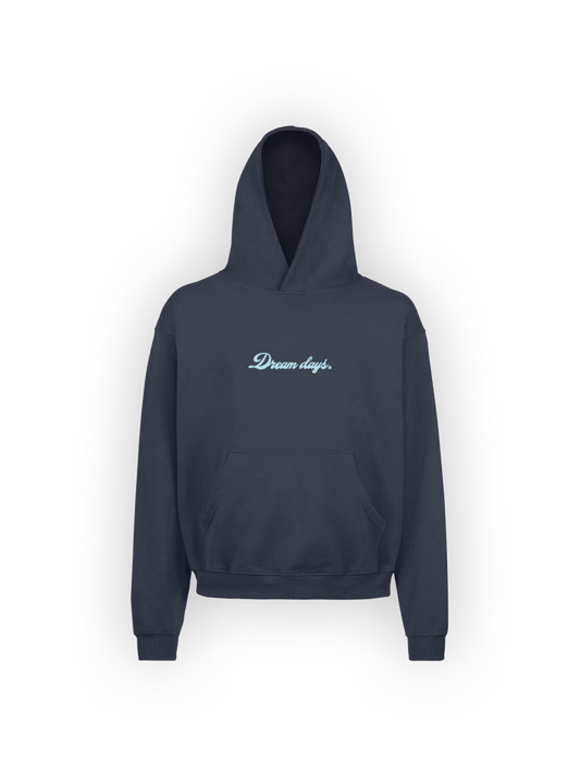 FLY FREELY DARK BLUE  HOODIE