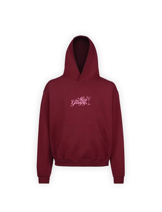 MISS GOSSIPY RED HOODIE