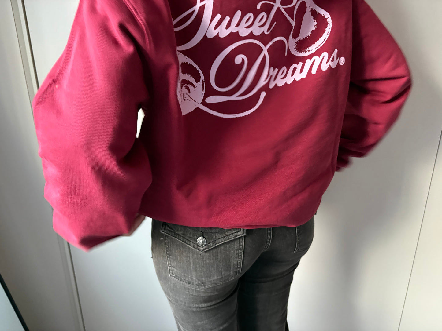 SWEET DREAMS RED HOODIE