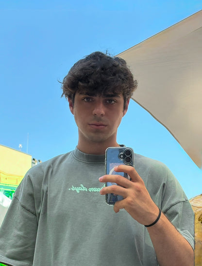 RUN YOUR F*CKING DREAMS MINT GREEN TEE