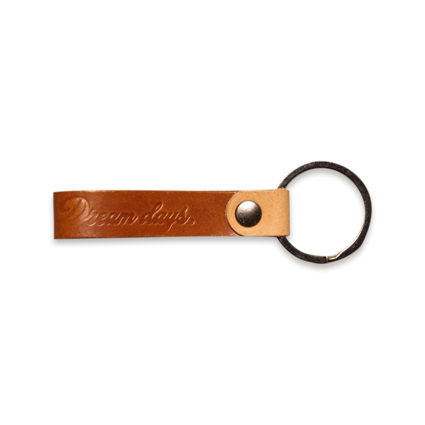 Leather keychain