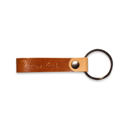Leather keychain
