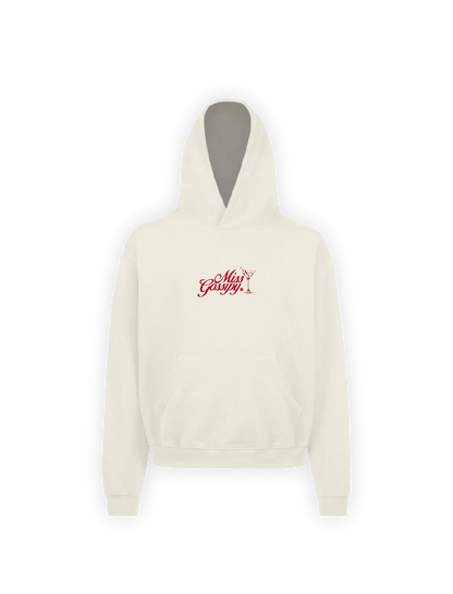 MISS GOSSIPY WHITE HOODIE
