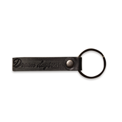Vintage schwarzer Schlüsselanhänger