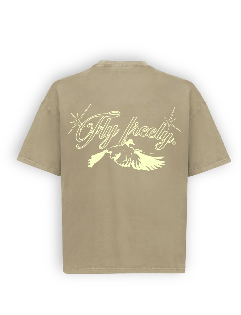 FLY FREELY VINTAGE DUNE TEE