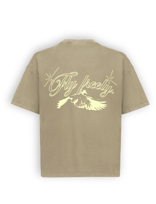 FLY FREELY VINTAGE DUNE TEE