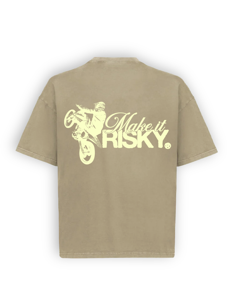 MAKE IT RISKY VINTAGE DUNE TEE