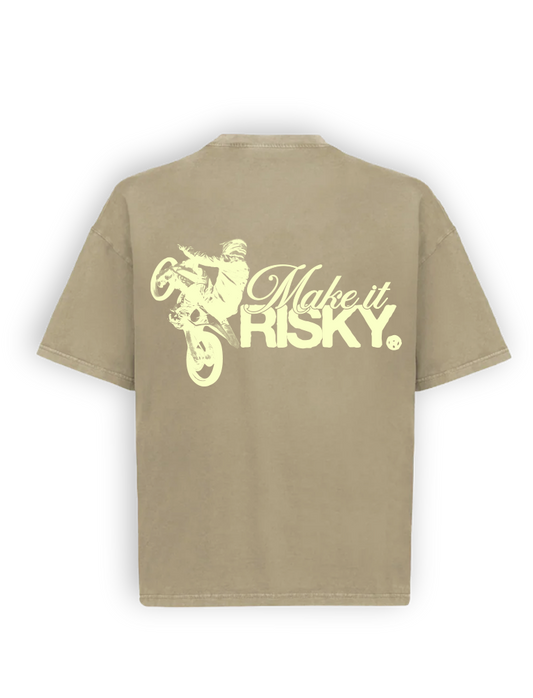 MAKE IT RISKY VINTAGE DUNE TEE