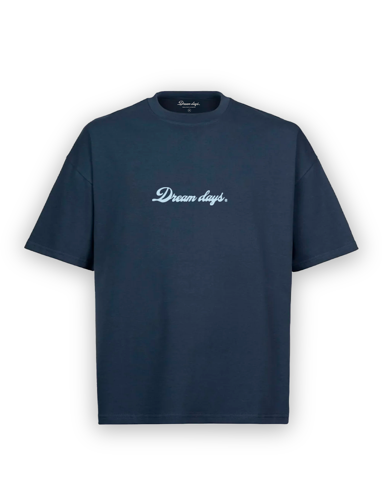 FLY FREELY DARK BLUE TEE